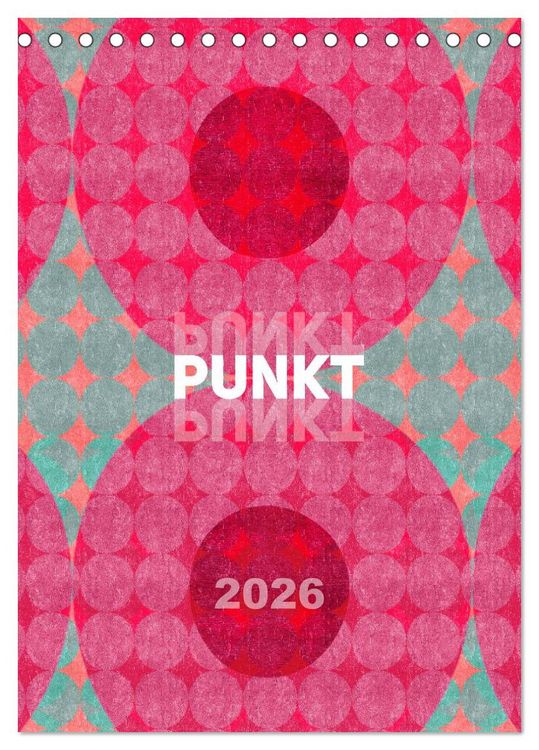 Produktbild: Punkt Punkt Punkt (Tischkalender 2026 DIN A5 hoch), CALVENDO Monatskalender