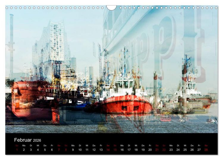 Produktbild: Hamburg-Art (Wandkalender 2026 DIN A3 quer), CALVENDO Monatskalender