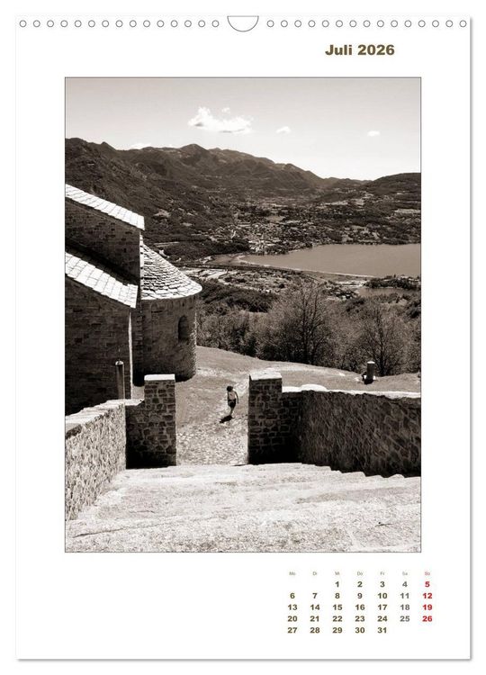 Produktbild: Romanische Kleinodien (Wandkalender 2026 DIN A3 hoch), CALVENDO Monatskalender