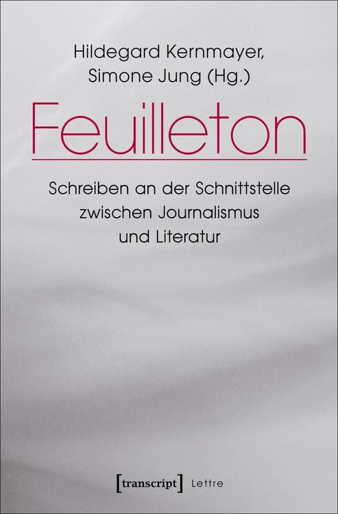 Produktbild: Feuilleton