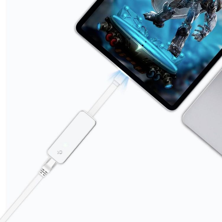 Produktbild: TP-LINK UE300C Netzwerkadapter 10 / 100 / 1000 MBit/s USB-C&reg;