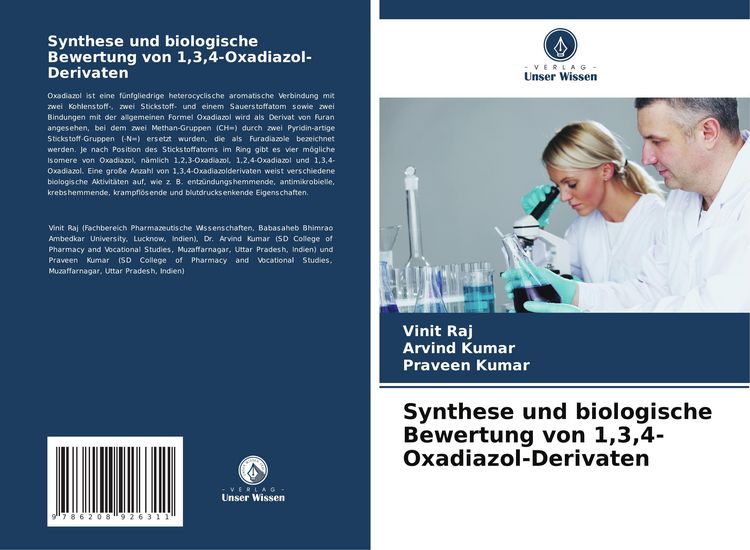 Produktbild: Synthese und biologische Bewertung von 1,3,4-Oxadiazol-Derivaten