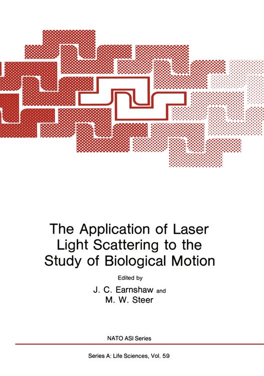 Produktbild: The Application of Laser Light Scattering to the Study of Biological Motion