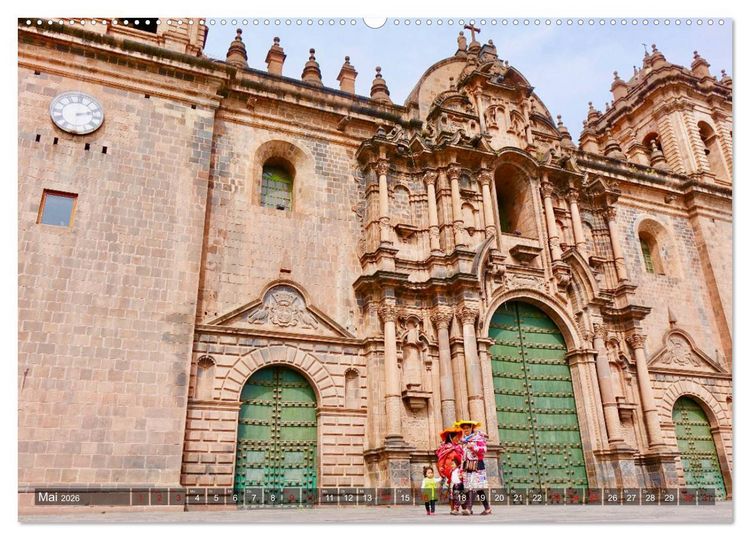 Produktbild: Peru Bolivien Chile (Wandkalender 2026 DIN A2 quer), CALVENDO Monatskalender