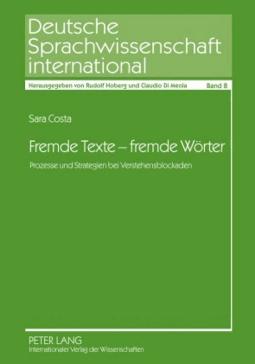 Produktbild: Fremde Texte &ndash; fremde W&ouml;rter