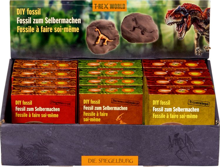 Produktbild: Fossil z. Selbermachen Dino-Skelett - T-Rex World, sort.
