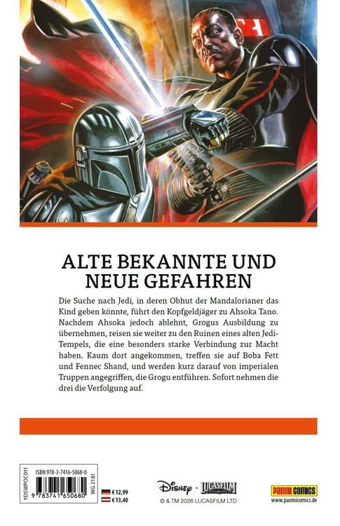 Produktbild: Star Wars (Pocket Edition): The Mandalorian Staffel II.2: Auf der Suche nach den Jedi