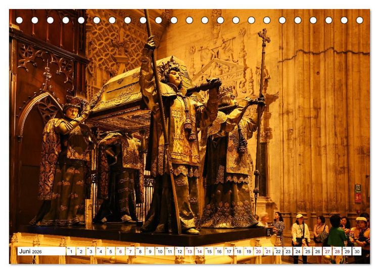 Produktbild: Santa Mar&iacute;a de la Sede (Tischkalender 2026 DIN A5 quer), CALVENDO Monatskalender