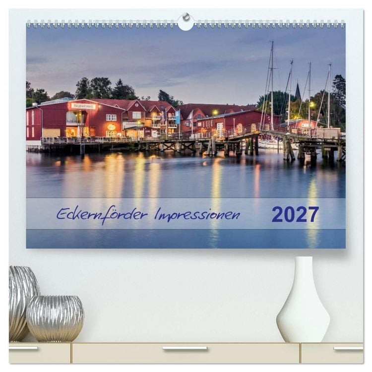Produktbild: Eckernf&ouml;rder Impressionen (hochwertiger Premium Wandkalender 2027 DIN A2 quer), Kunstdruck in Hochglanz