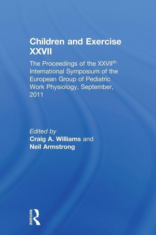 Produktbild: Children and Exercise XXVII