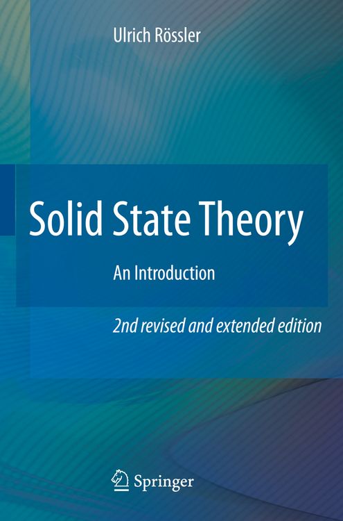 Produktbild: Solid State Theory