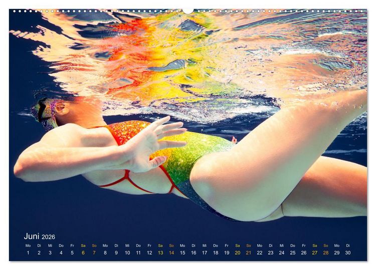 Produktbild: FREUBAD (hochwertiger Premium Wandkalender 2026 DIN A2 quer), Kunstdruck in Hochglanz