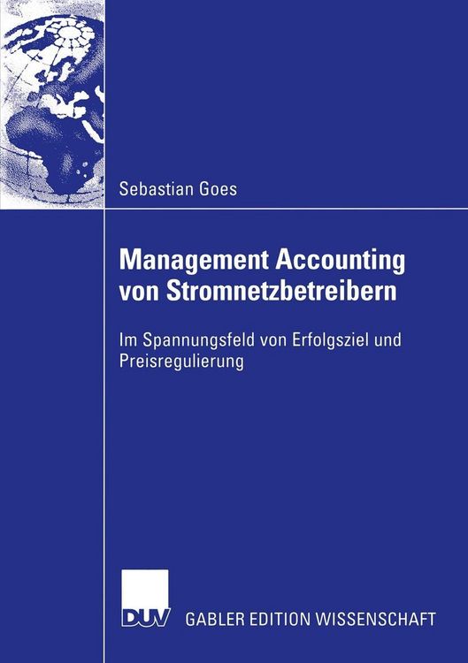 Produktbild: Management Accounting von Stromnetzbetreibern