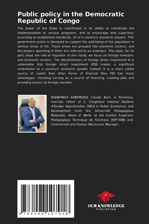 Produktbild: Public policy in the Democratic Republic of Congo
