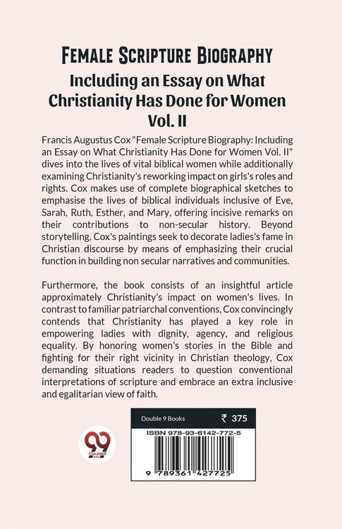 Produktbild: Female Scripture Biography Including an Essay on What Christianity Has Done for Women Vol. II