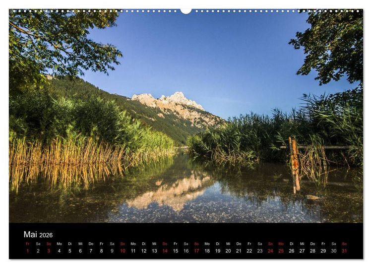 Produktbild: Im Allg&auml;u bei Oberstdorf (Wandkalender 2026 DIN A2 quer), CALVENDO Monatskalender