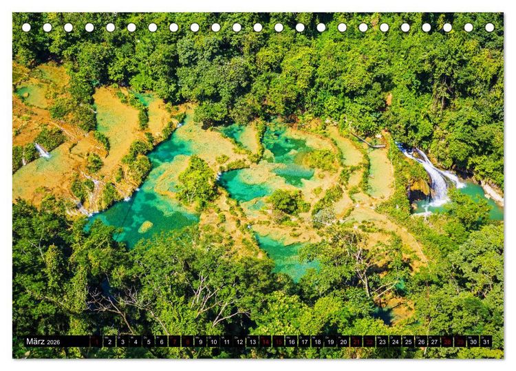 Produktbild: Guatemala - das Herz des Mayareiches (Tischkalender 2026 DIN A5 quer), CALVENDO Monatskalender
