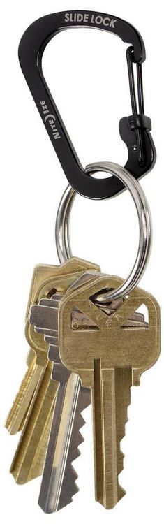 Produktbild: NITE Ize CSL2-01-R6 Karabiner SlideLock Gr. 2 44mm x 29mm x 2.5mm 1St.
