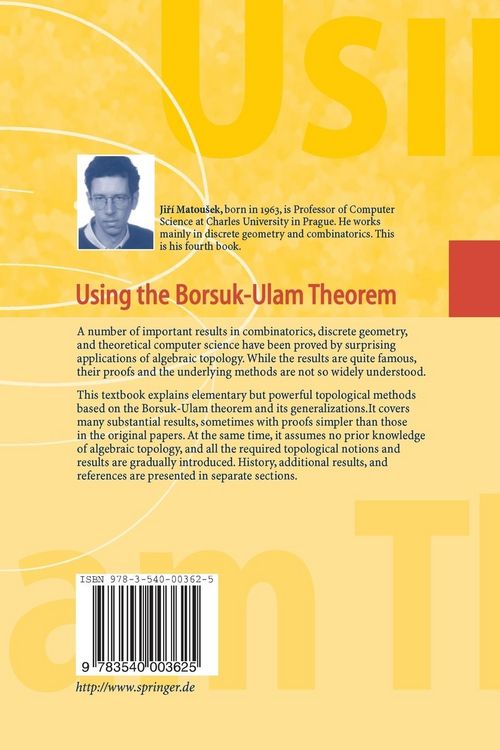 Produktbild: Using the Borsuk-Ulam Theorem