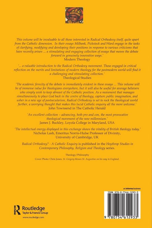 Produktbild: Radical Orthodoxy? - A Catholic Enquiry