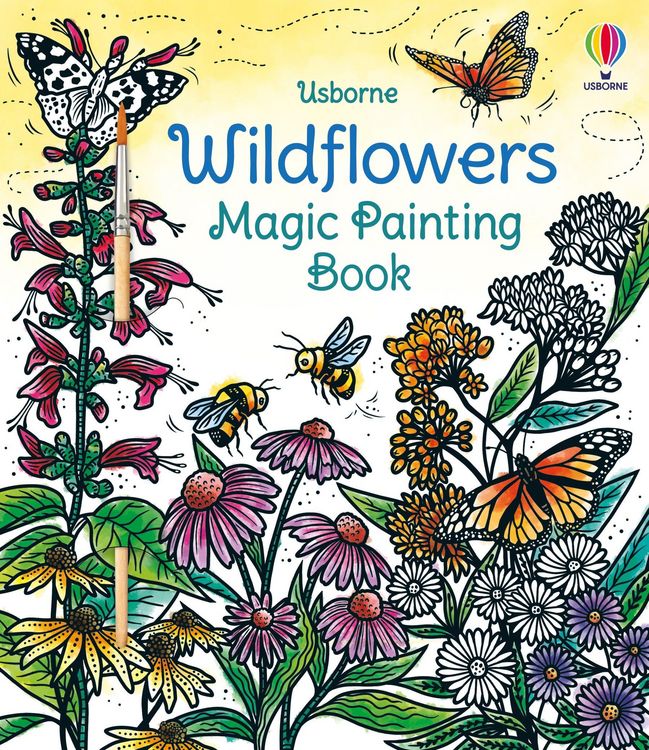 Produktbild: Wildflowers Magic Painting Book