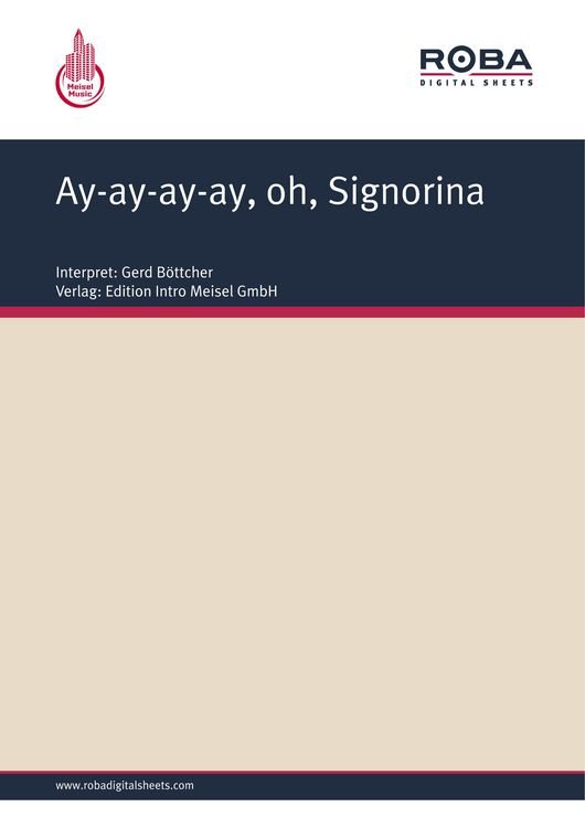 Produktbild: Ay-ay-ay-ay, oh, Signorina
