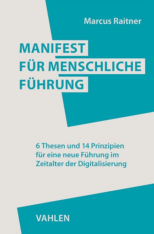 Produktbild: Manifest f&uuml;r menschliche F&uuml;hrung