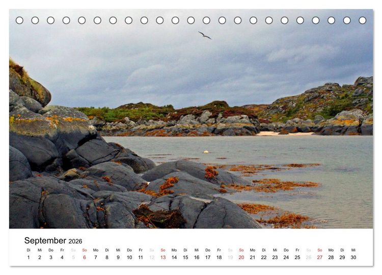 Produktbild: Western Highlands - Schottland (Tischkalender 2026 DIN A5 quer), CALVENDO Monatskalender
