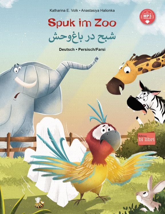 Produktbild: Spuk im Zoo (Deutsch-Persisch/Farsi)