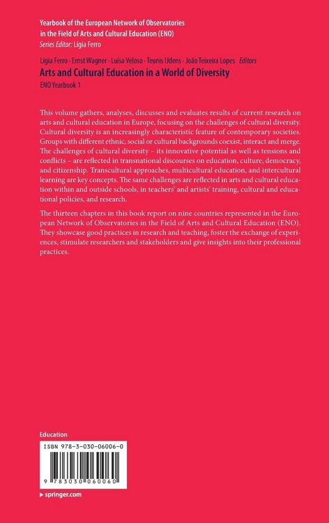 Produktbild: Arts and Cultural Education in a World of Diversity