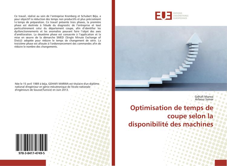 Produktbild: Optimisation de temps de coupe selon la disponibilit&eacute; des machines