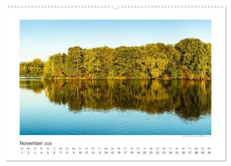 Produktbild: Kasseler Landschaften (Wandkalender 2026 DIN A2 quer), CALVENDO Monatskalender