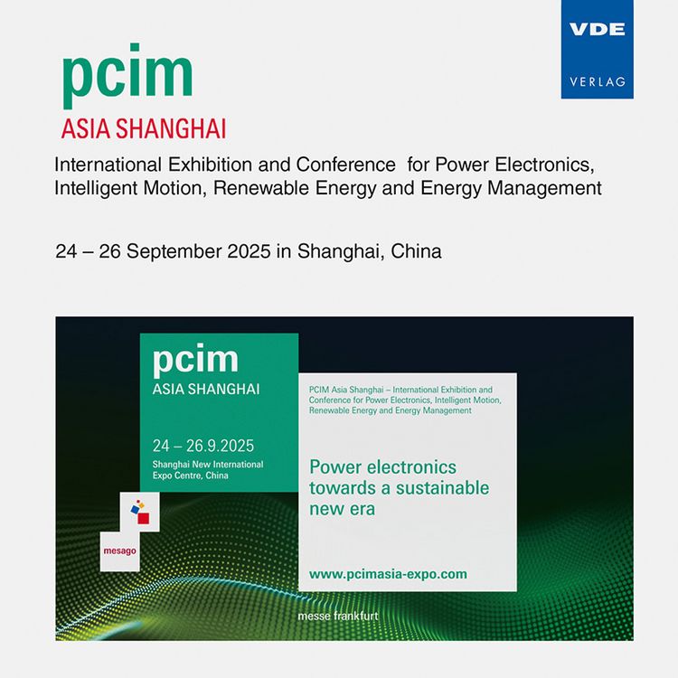 Produktbild: PCIM Asia Shanghai Conference 2025