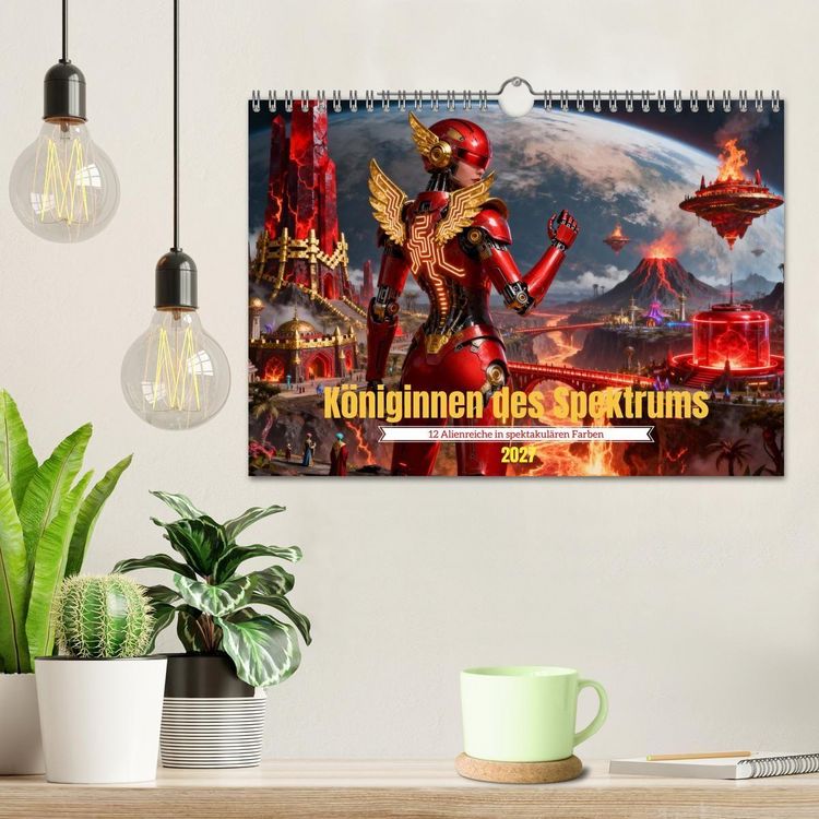 Produktbild: K&ouml;niginnen des Spektrums (Wandkalender 2027 DIN A4 quer), CALVENDO Monatskalender