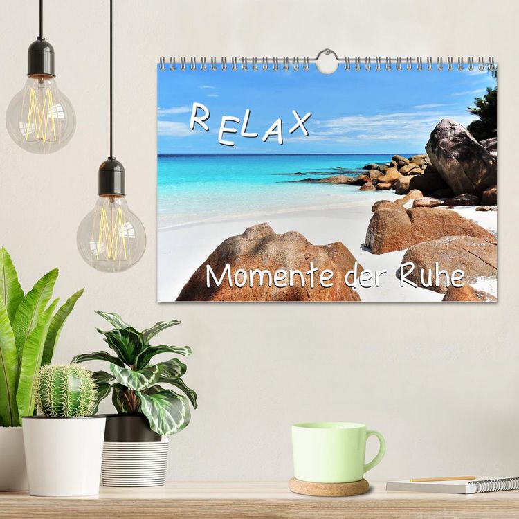 Produktbild: Relax, Momente der Ruhe (Wandkalender 2026 DIN A4 quer), CALVENDO Monatskalender
