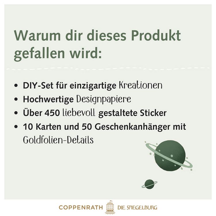 Produktbild: Designpapier-Kreativbuch Sparkle & Stars