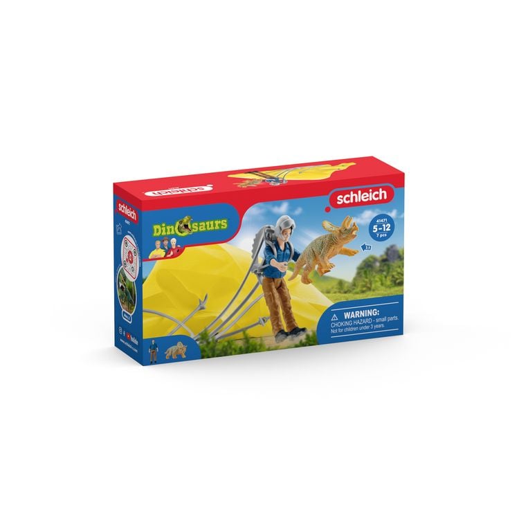 Produktbild: schleich&reg; Dinosaurs 41471 Dino Fallschirmrettung