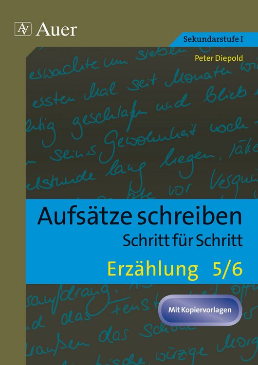 Produktbild: Erz&auml;hlung Klasse 5-6