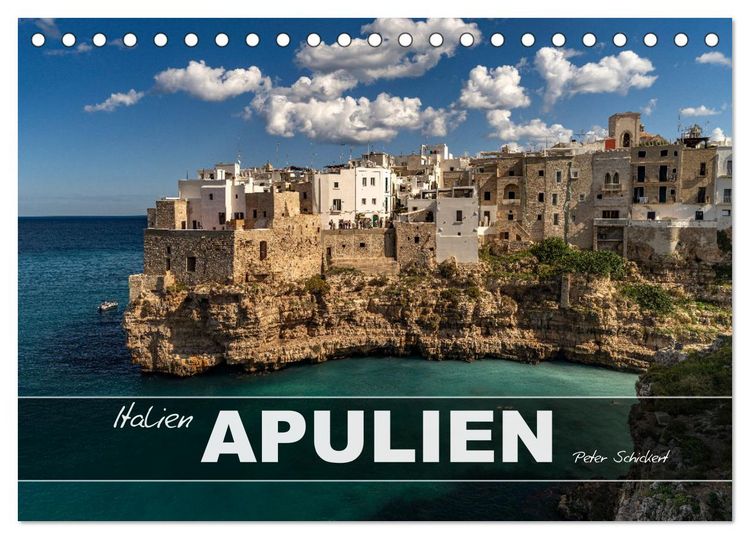Produktbild: Italien - Apulien (Tischkalender 2026 DIN A5 quer), CALVENDO Monatskalender
