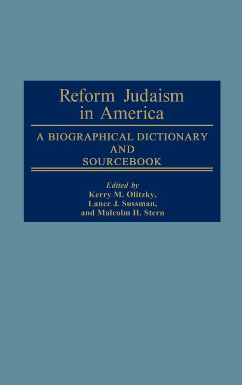 Produktbild: Reform Judaism in America