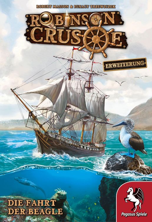 Produktbild: Pegasus Spiele - Robinson Crusoe - Die Fahrt der Beagle