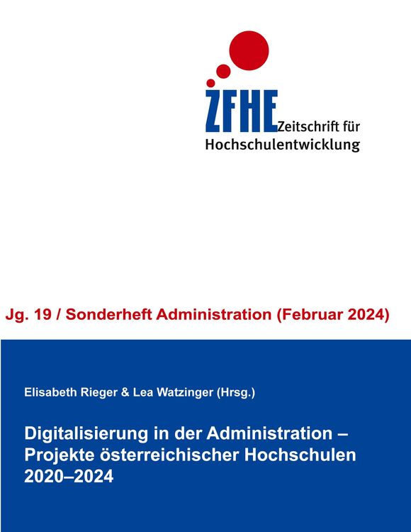 Produktbild: Digitalisierung in der Administration - Projekte &ouml;sterreichischer Hochschulen 2020-2024