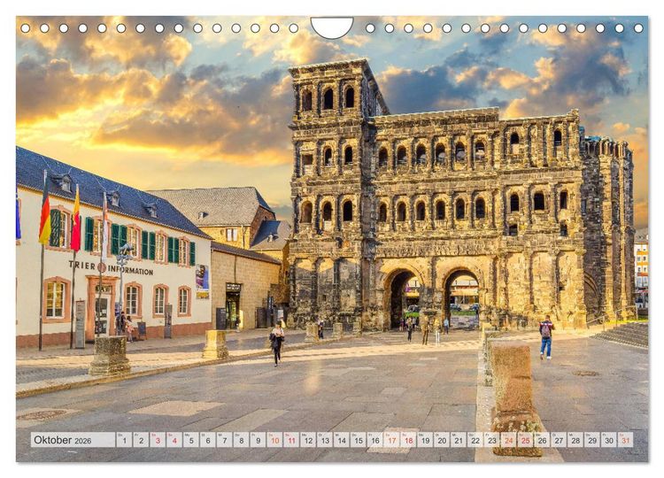Produktbild: Rheinland Pfalz Impressionen (Wandkalender 2026 DIN A4 quer), CALVENDO Monatskalender
