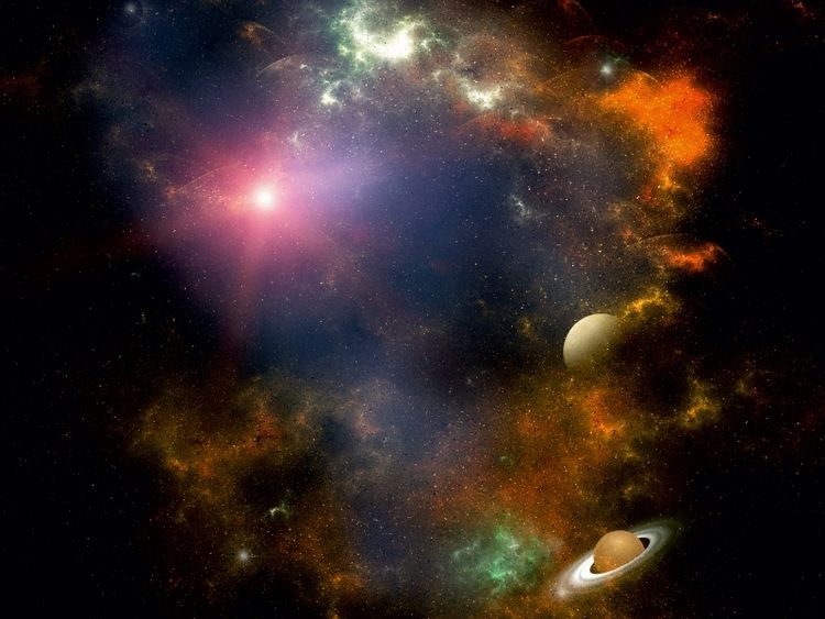 Produktbild: CALVENDO Puzzle In der Galaxie | 1000 Teile Lege-Gr&ouml;&szlig;e 64x48cm Foto-Puzzle f&uuml;r gl&uuml;ckliche Stunden