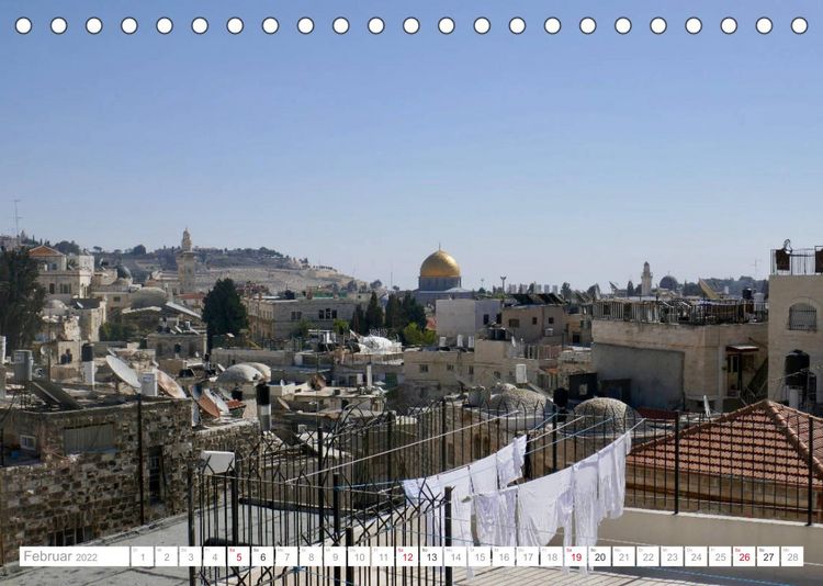 Produktbild: Tiferet Jerusalem - Jerusalems Glanz (Tischkalender 2022 DIN A5 quer)