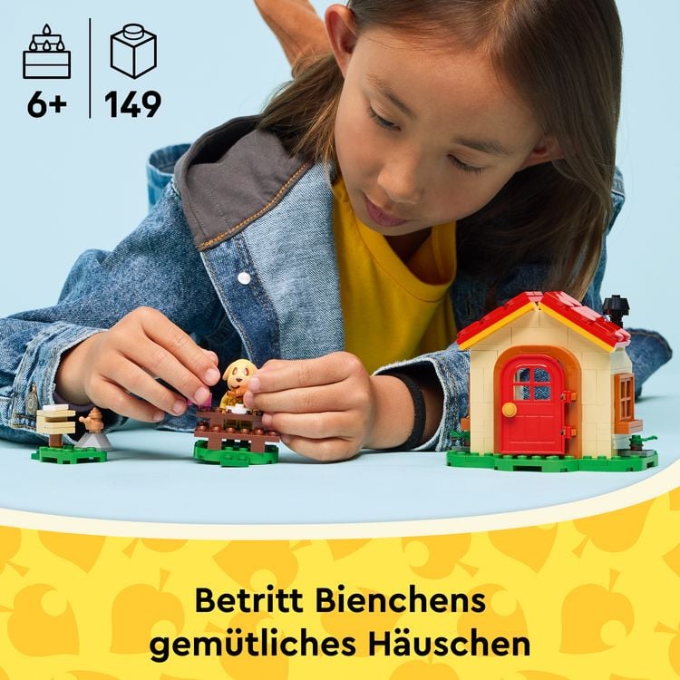 Produktbild: LEGO Animal Crossing 77058 Bienchens Gem&uuml;tliches Haus, Spielzeug