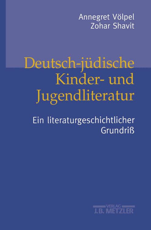 Produktbild: Deutsch-j&uuml;dische Kinder- und Jugendliteratur