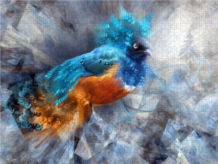 Produktbild: CALVENDO Puzzle Ein Motiv aus dem Kalender Mond&auml;ne Monatswesen | 1000 Teile Lege-Gr&ouml;&szlig;e 64x48cm Foto-Puzzle f&uuml;r gl&uuml;ckliche Stunden