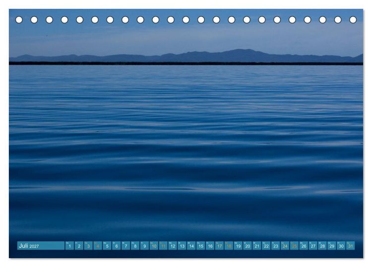 Produktbild: Extra bunt und nochmal bunter (Tischkalender 2027 DIN A5 quer), CALVENDO Monatskalender
