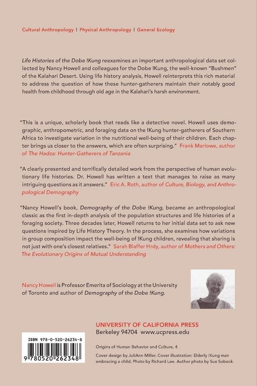 Produktbild: Life Histories of the Dobe !Kung